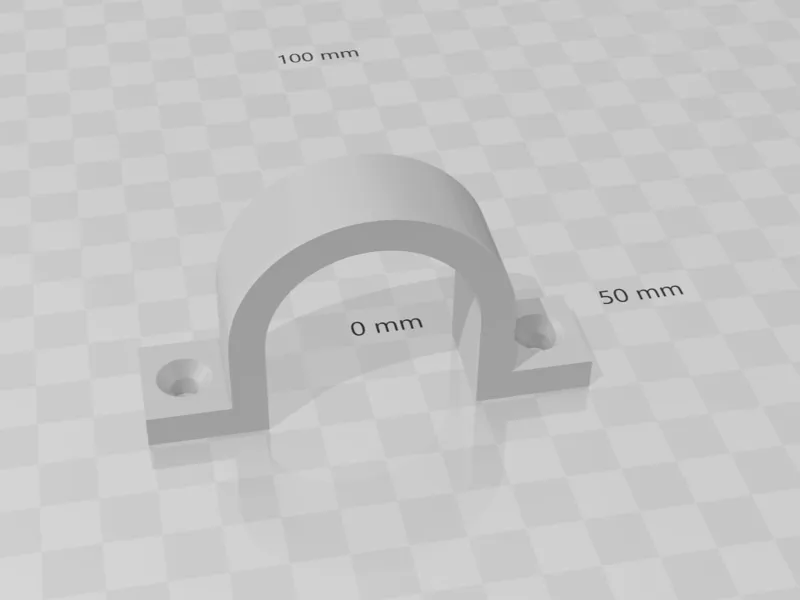 1.5 Inch PVC Wall Bracket