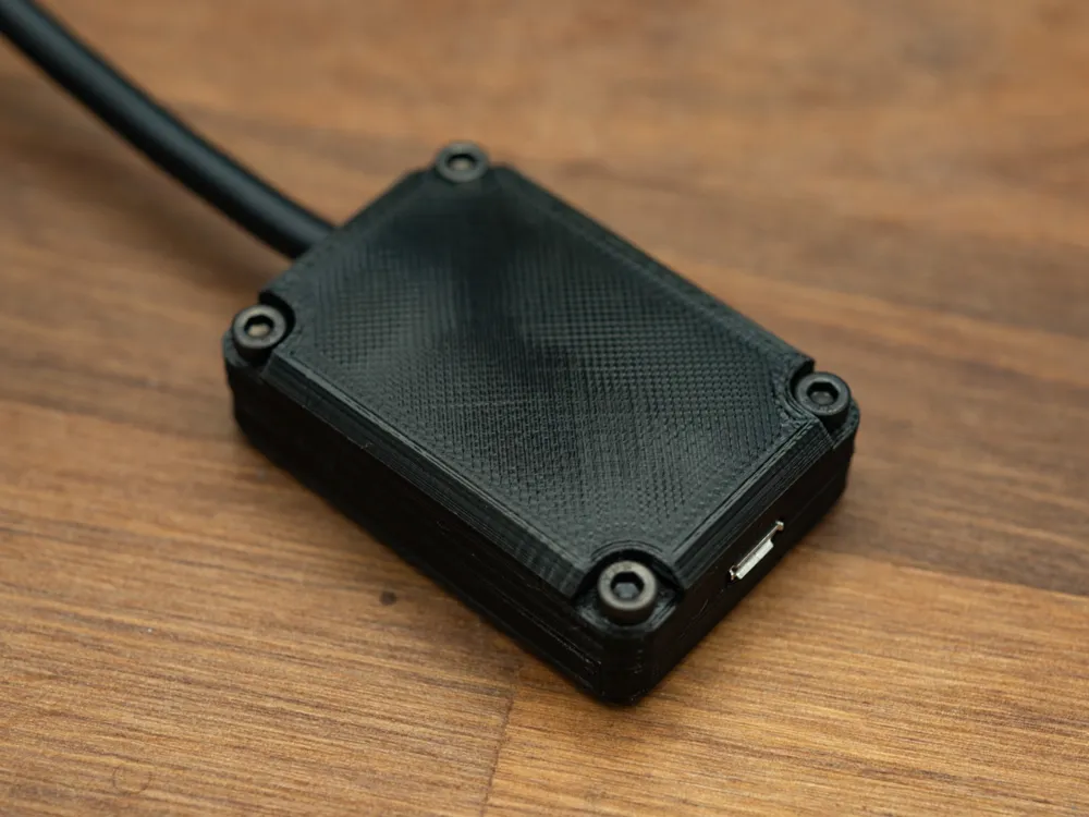 Small Raspberry Pi Pico case with cable retainer - Free 3D Print Model ...