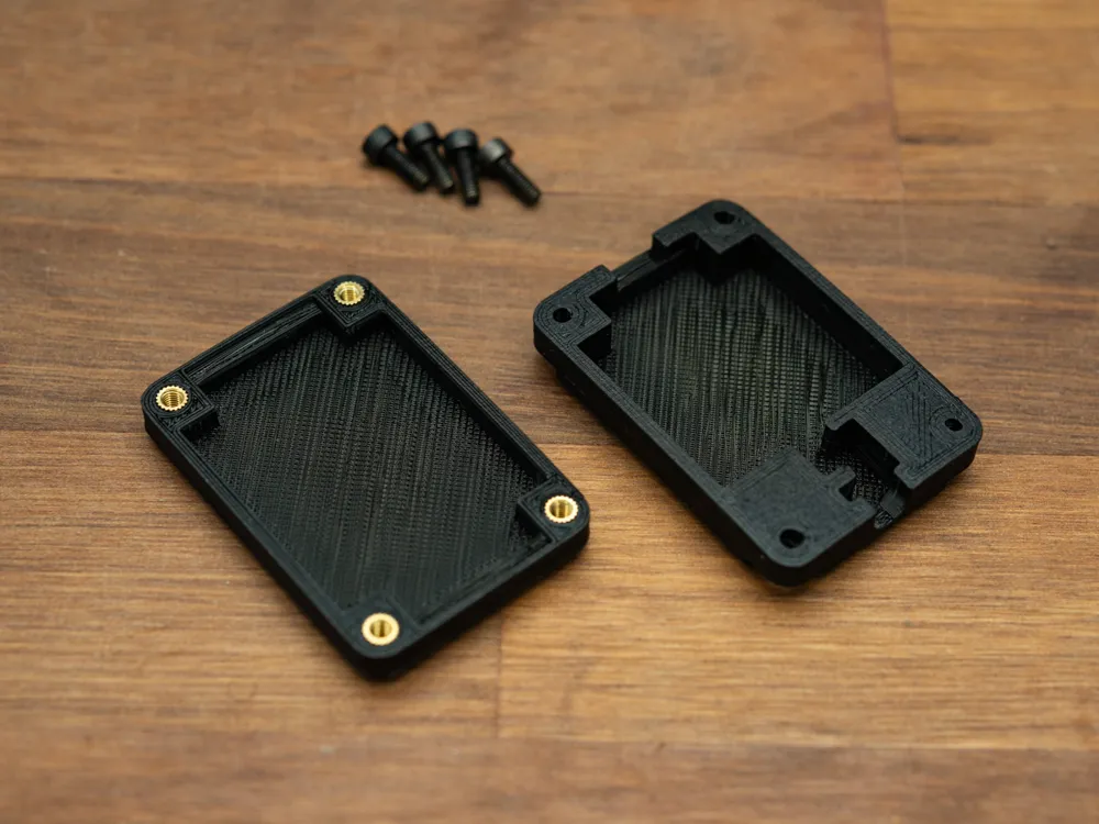Small Raspberry Pi Pico case with cable retainer - Free 3D Print Model ...