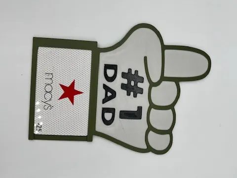 #1 Dad Gift Card Holder