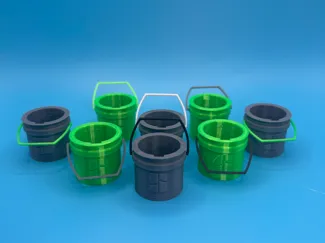 Paint Bucket Paint Mixer Cup