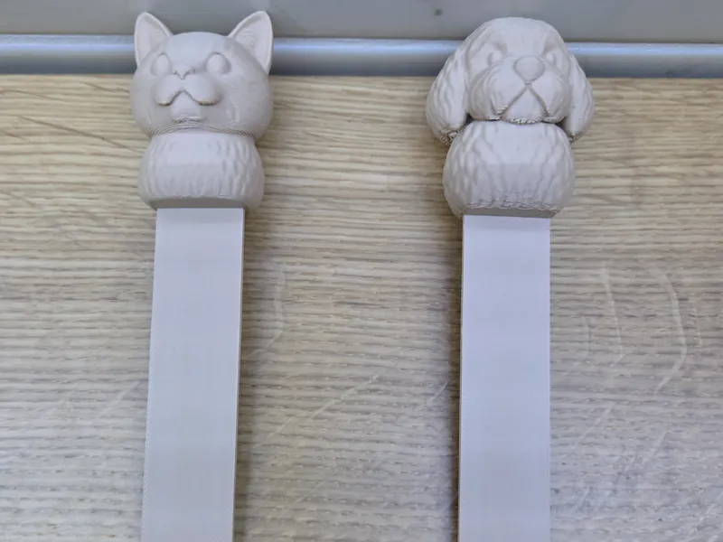 Bookmarks Puppy & Cat