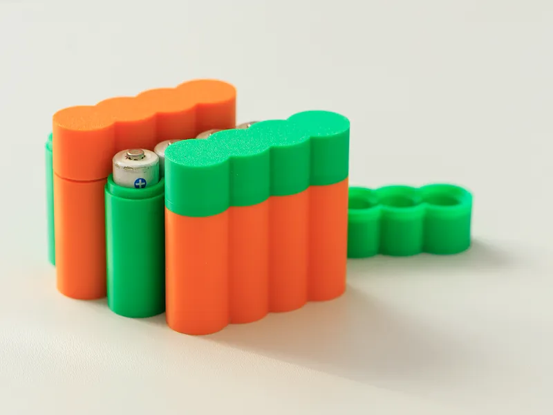 Battery case 4xAA