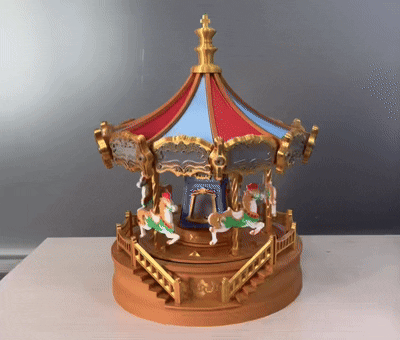 Miniatura 1 do modelo 3D 秋日旋转木马