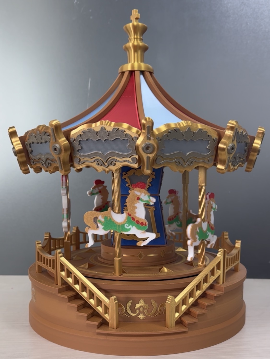 Miniatura 2 do modelo 3D 秋日旋转木马