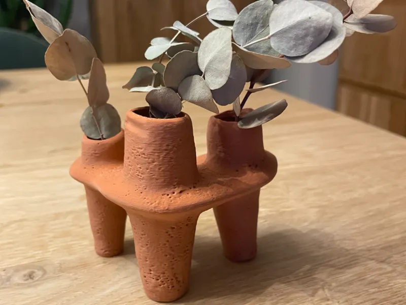 Tripod Vase