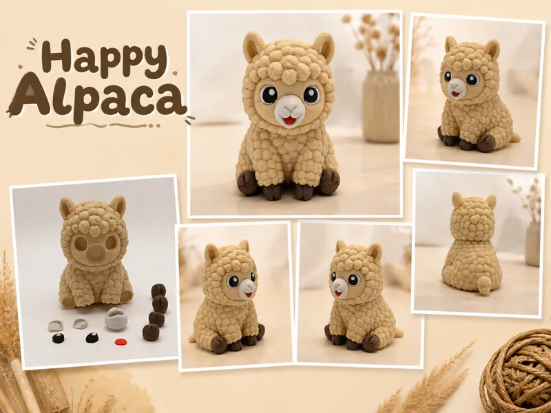 Happy Alpaca - multipart (no AMS)