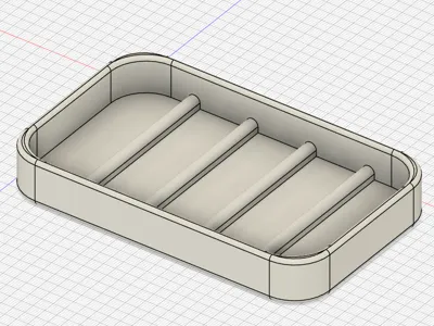 Simple Bar Soap Dish Holder