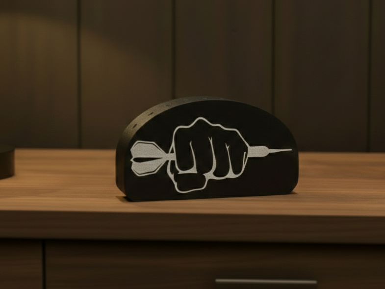 Dart Flight Stand Wall Mount – Iron Grip | Shaftor