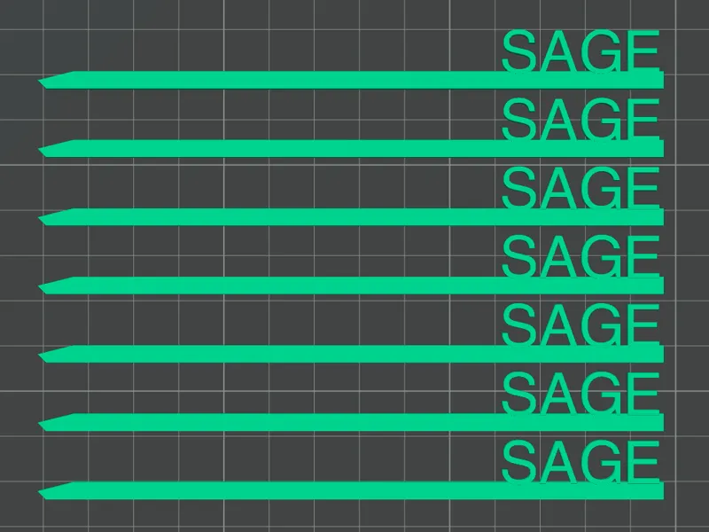 Sage Garden Stake