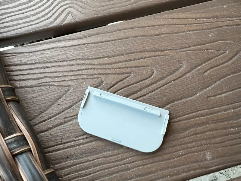 Outlet box covers with holes 
