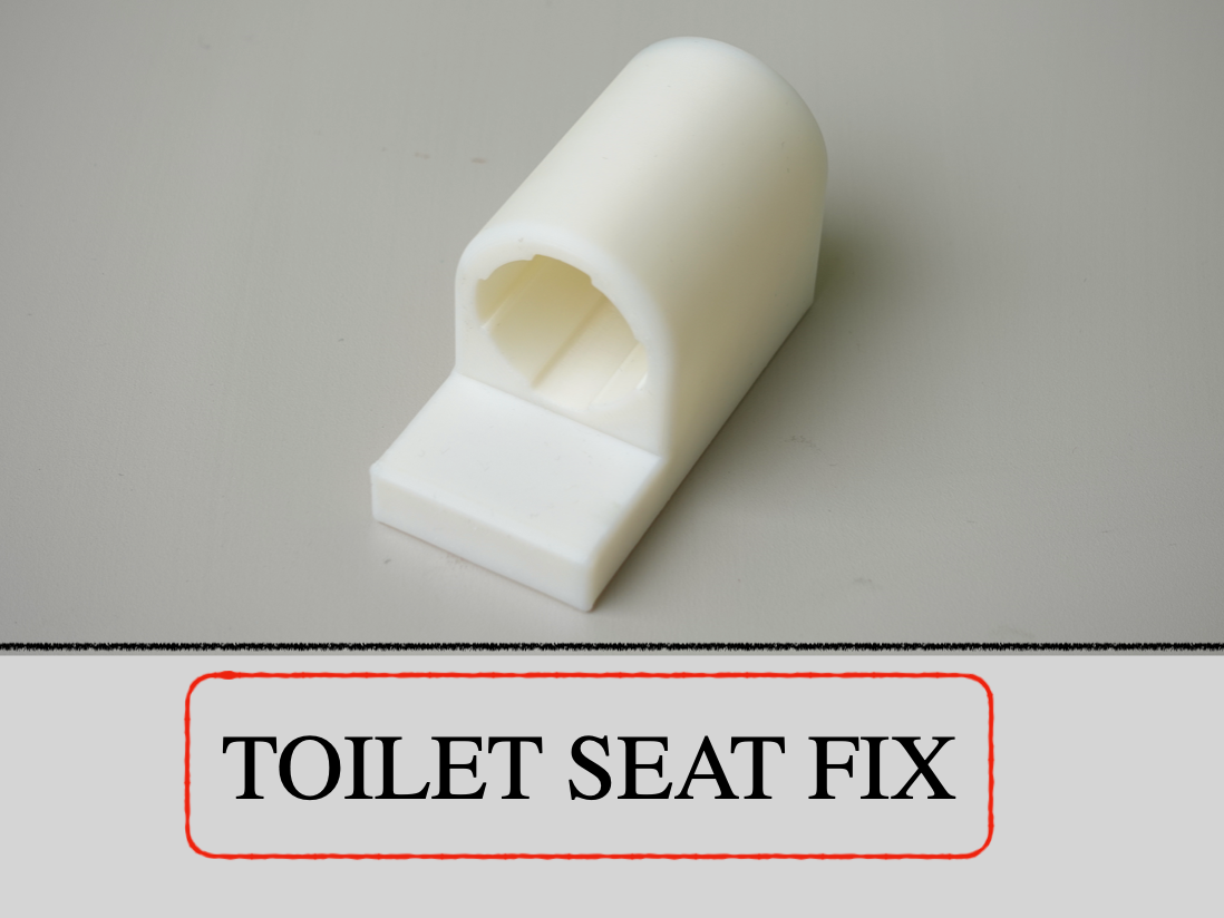 Parametric Toilet Seat Hinge Replacement