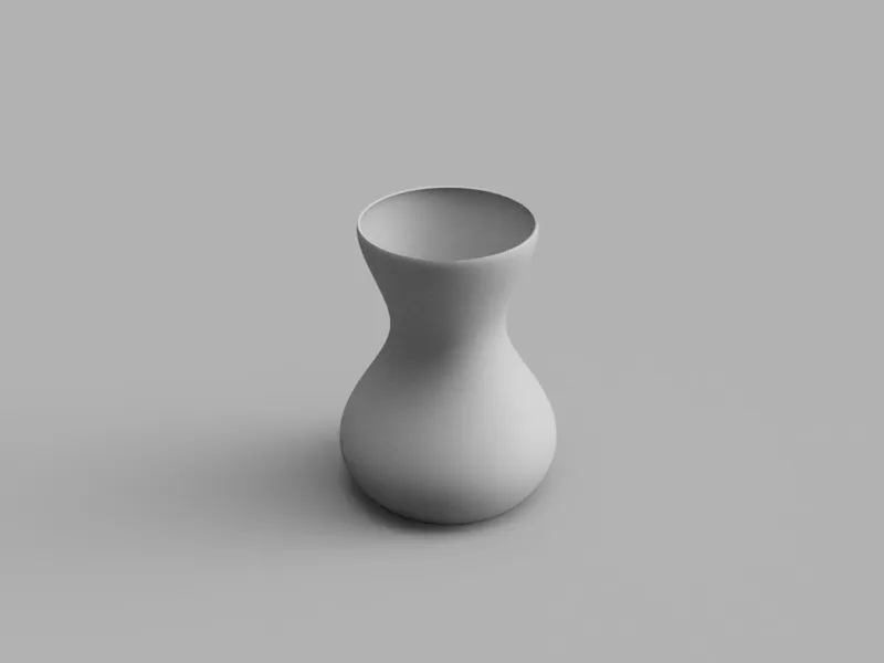 Minimalistic vase