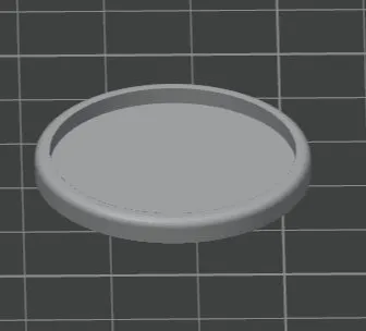 Recessed Base for older metal miniatures