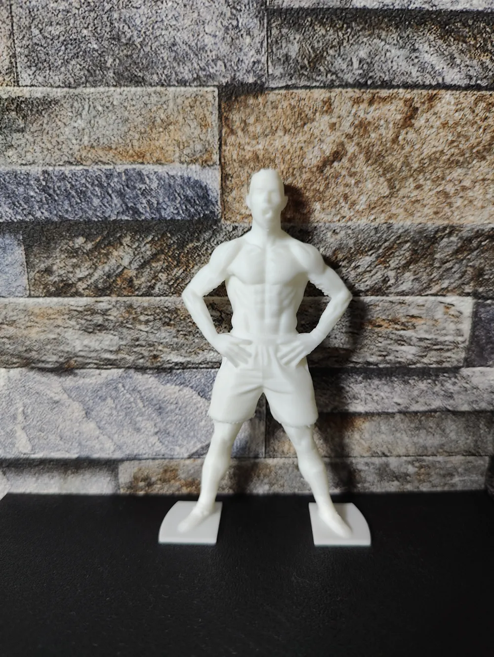 Cristiano Ronaldo CR7 Football Champion - Free 3D Print Model - MakerWorld