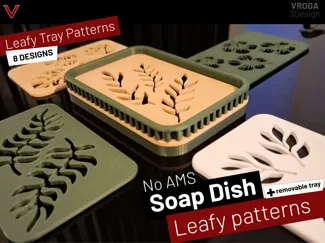 Modern soap dish tray for bathroom