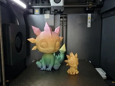 Cute Crystal Dragon