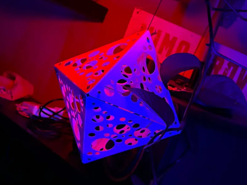 Octahedron Psy Decoration