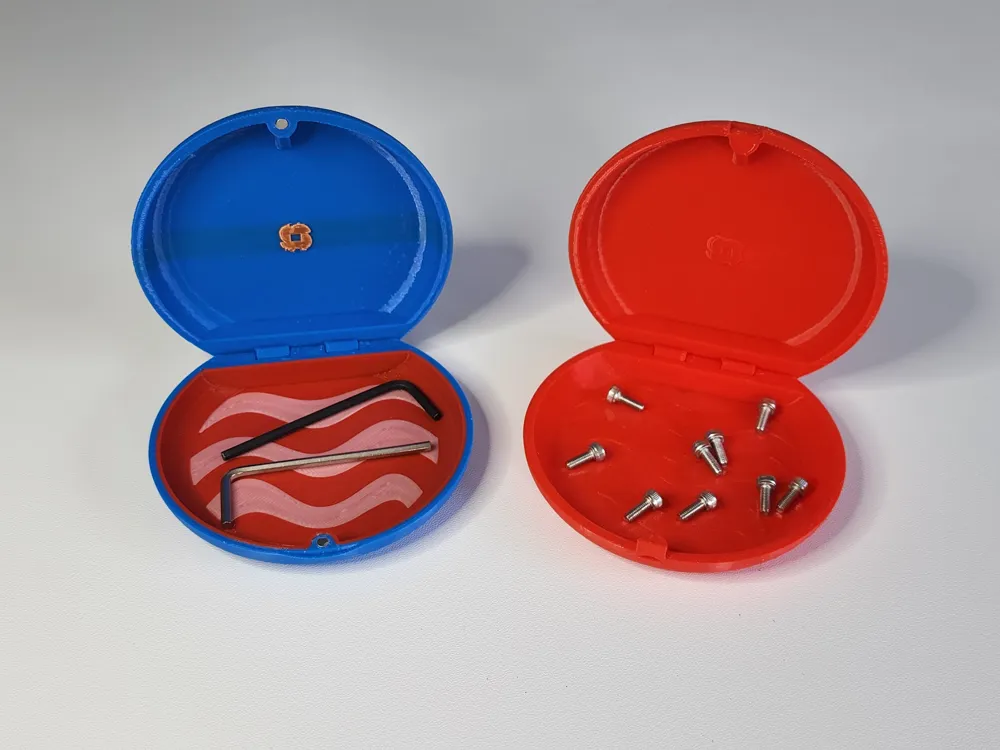 Print-In-Place Clamshell Container by SpoolDesigns - MakerWorld