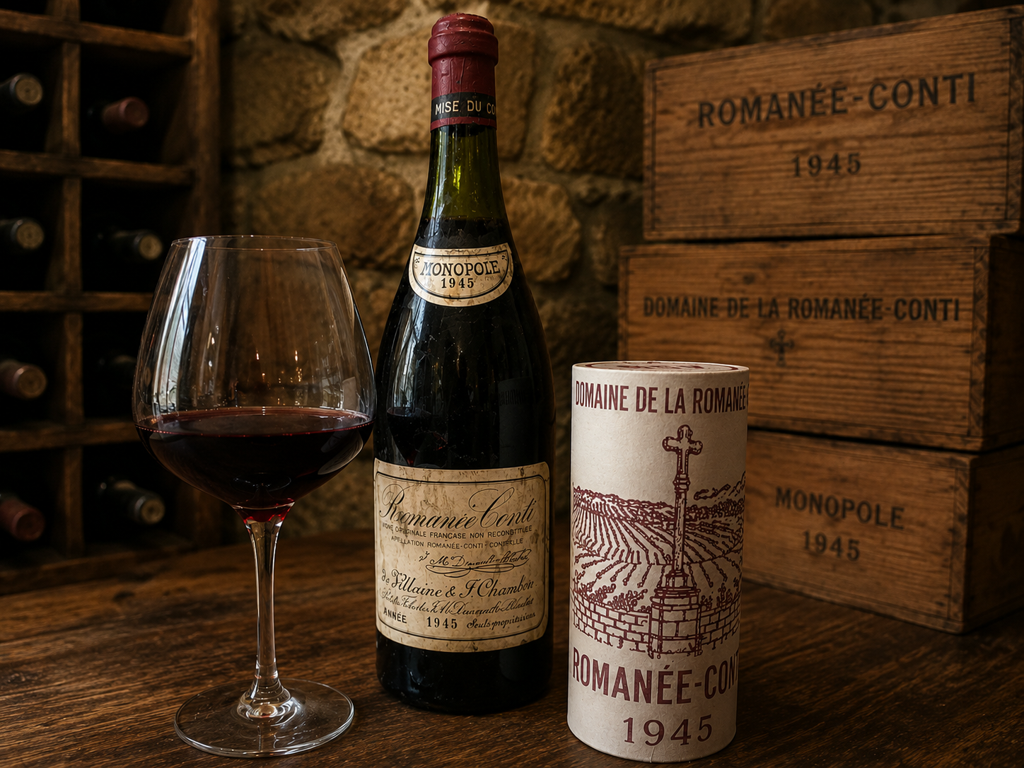 Cork Romanée-Conti 1945
