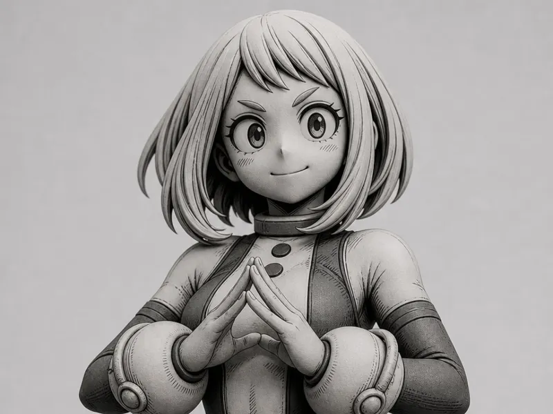 Ochaco Uraraka Bust - Zero Gravity Manga Edition