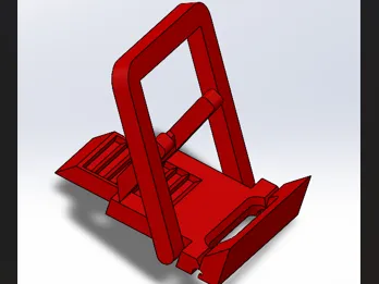 Foldable phone stand