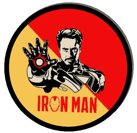 Iron Man LED light box