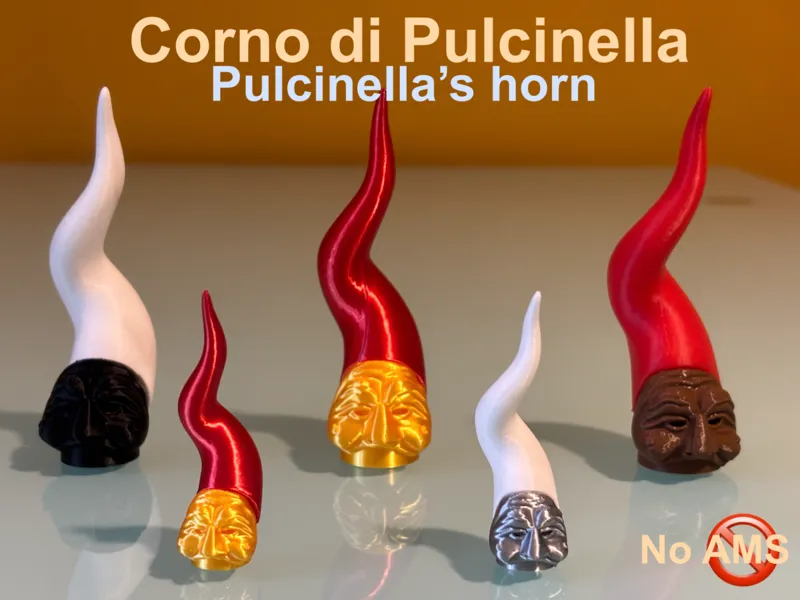 Pulcinella's lucky horn