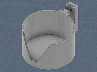 Desk cup holder