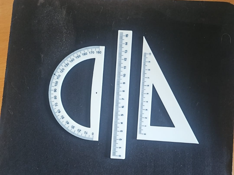 Angulos - regla - escuadra - Geometria