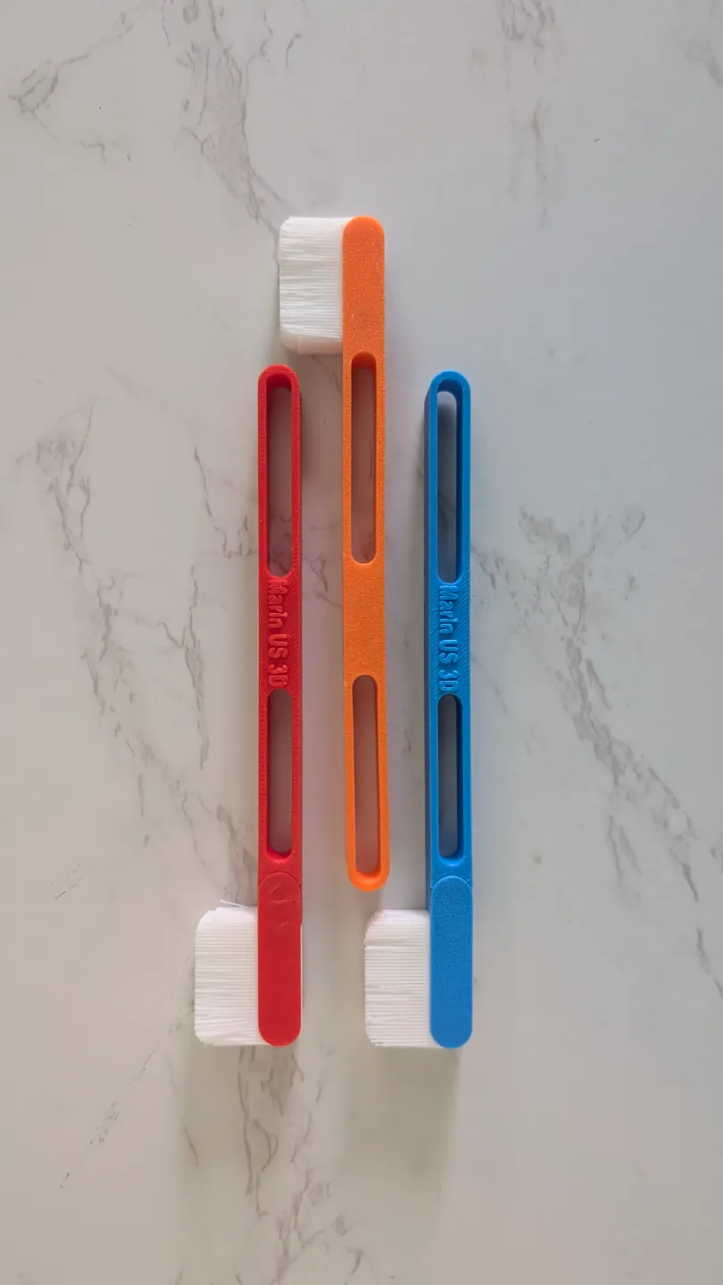 Fully Printable Toothbrush - Free 3D Print Model - MakerWorld