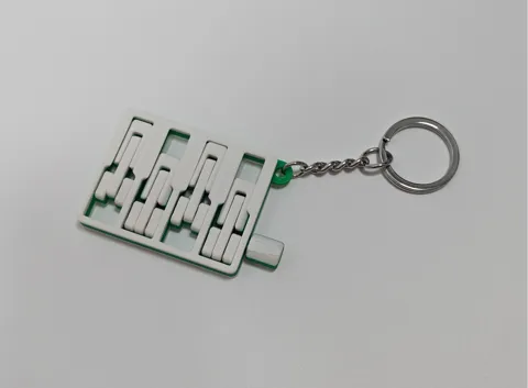 可动引擎钥匙扣 Articulated Engine Keychain view 4