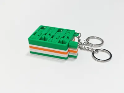 Articulated Engine Keychain by TianFu MakerWorld: Download Free 3D Models