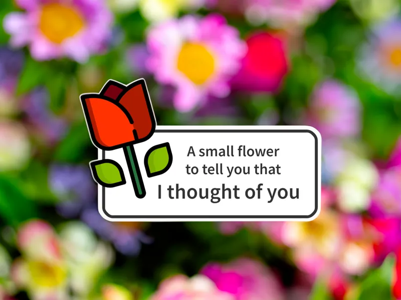I thought of you