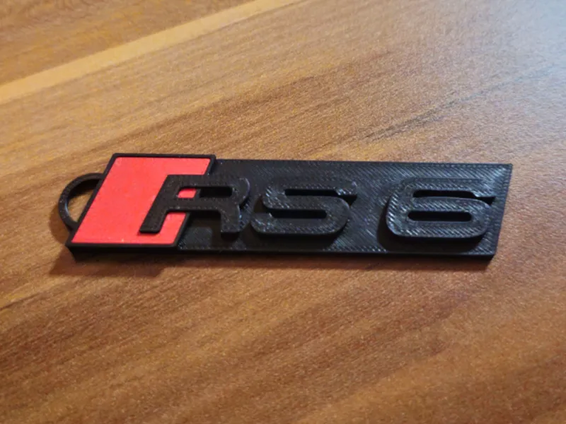 Audi RS6 Keychain