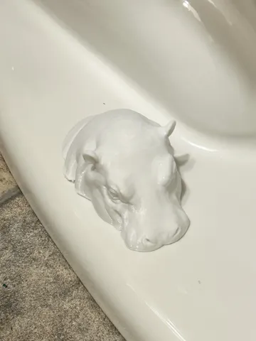 Modelo para impresión 3D: Potty Pal - Hippo — vista de referencia 3