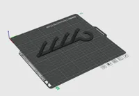 Hat Hanger A1 Size - 0.2mm layer, 4 walls, 15% infill