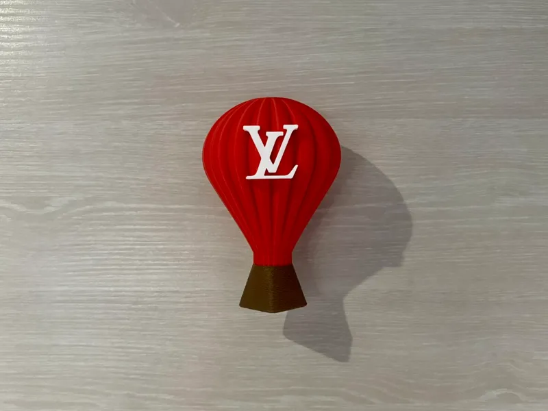 Louis Vuitton Inspired Hot Air Balloon Miniature