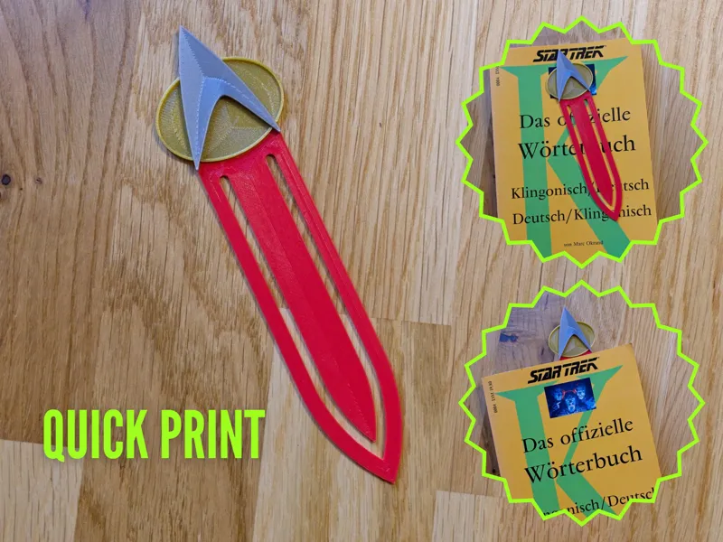 Star Trek Starfleet Insignia Bookmark