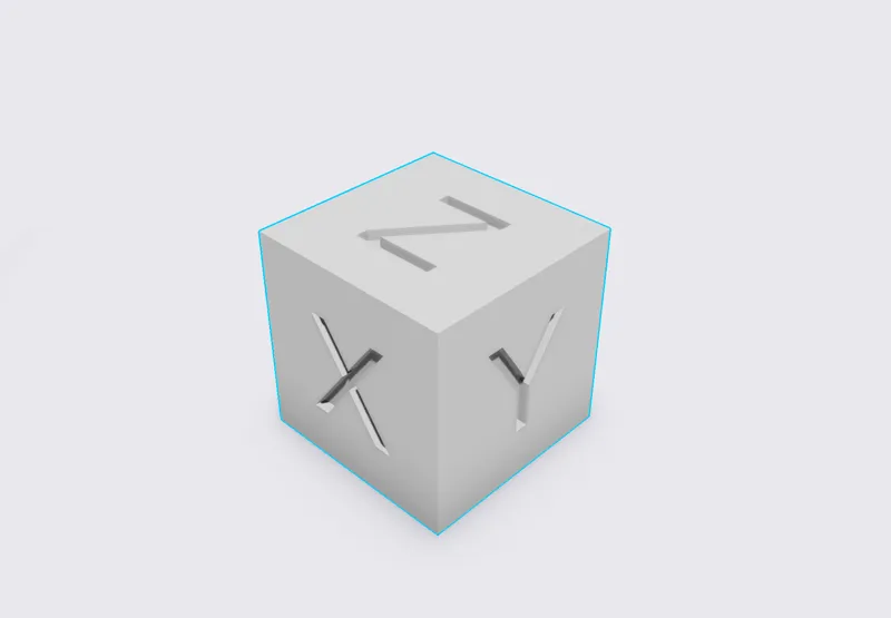 XYZ测试方块/XYZ test box