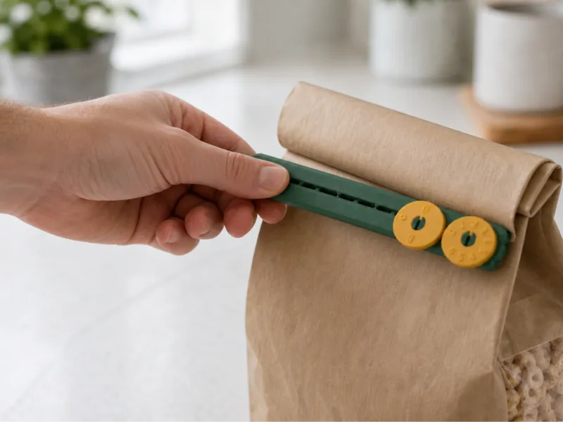FreshDial Clip – Bag Sealer with Date Dials