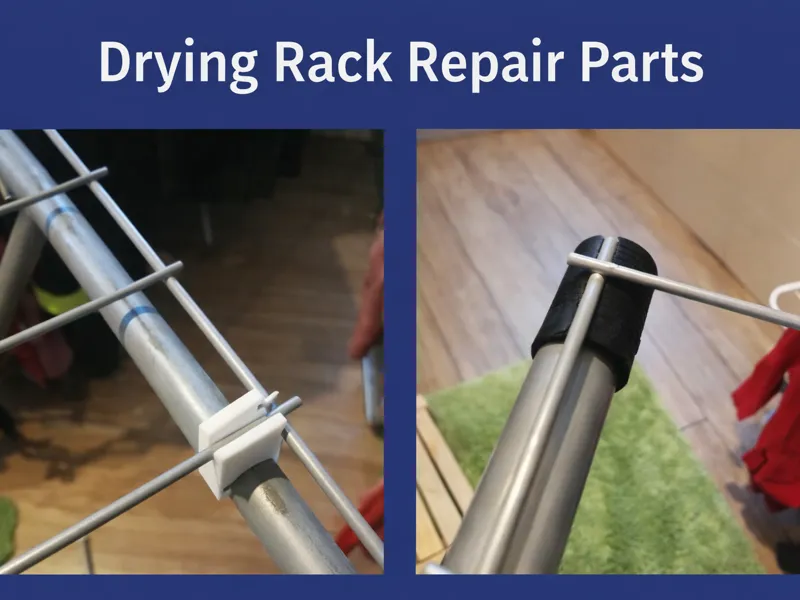 2 Drying Rack Repair Parts (16,5mm tubing)