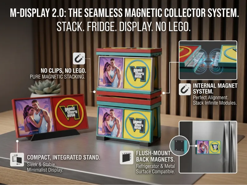 M-Display: GTA 6 Modular Art Frame System