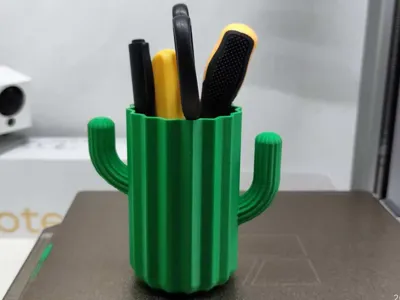 Cactus Pen Holder (pen container)