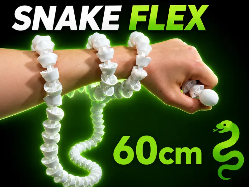Snake Flex – 60cm Articulated Fidget 