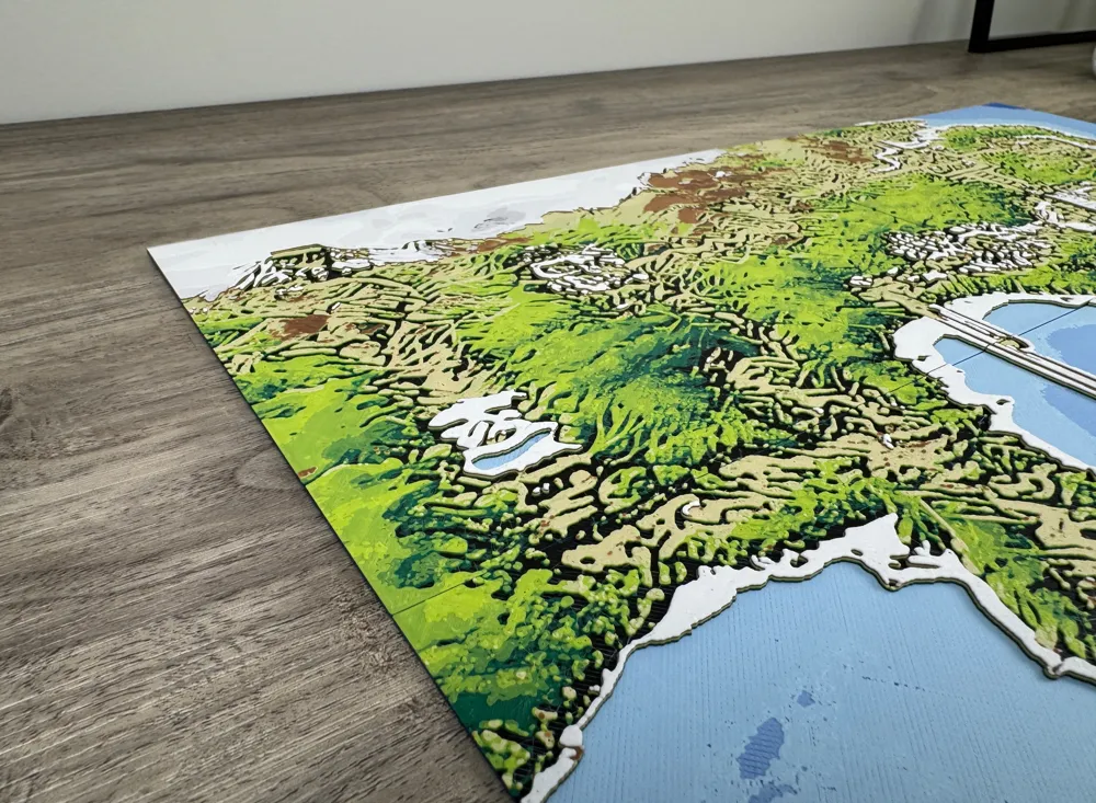 Kanto Region Map – Four-Panel Set - Free 3D Print Model - MakerWorld