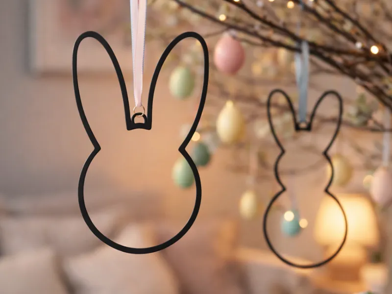 Easter bunny ornament |  Easter bouquet