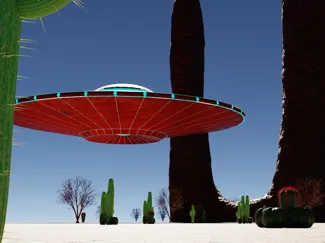 Flying Saucer by Gacho Banduga