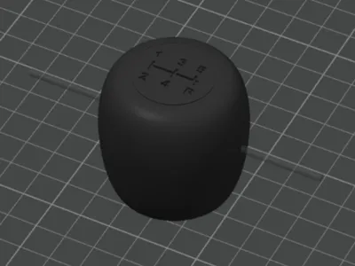 Fiat Panda 169 gear knob