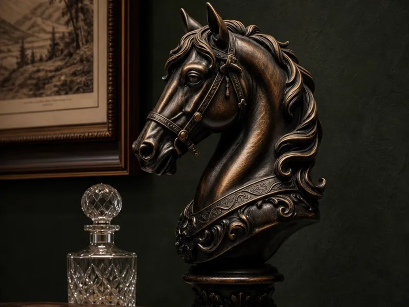 Vintage Horse Bust